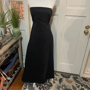 DKNY Vintage Strapless Open Back Dress